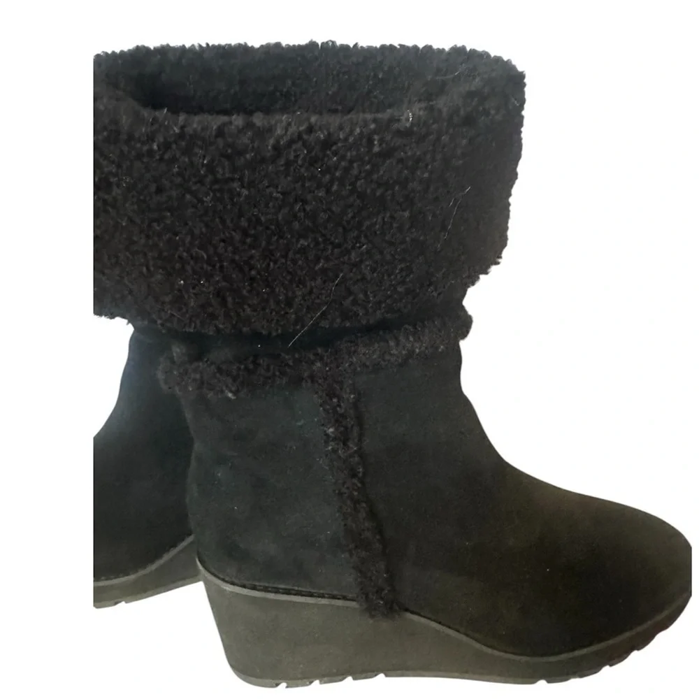 Anne Klein Black Winter Boots for Ultimate Comfort
